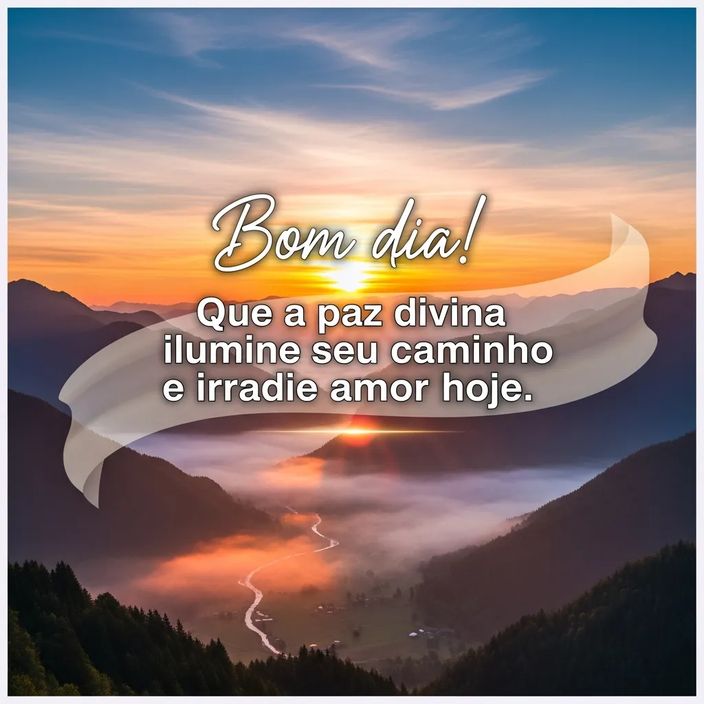 Luz Divina: Amor em Caminho.