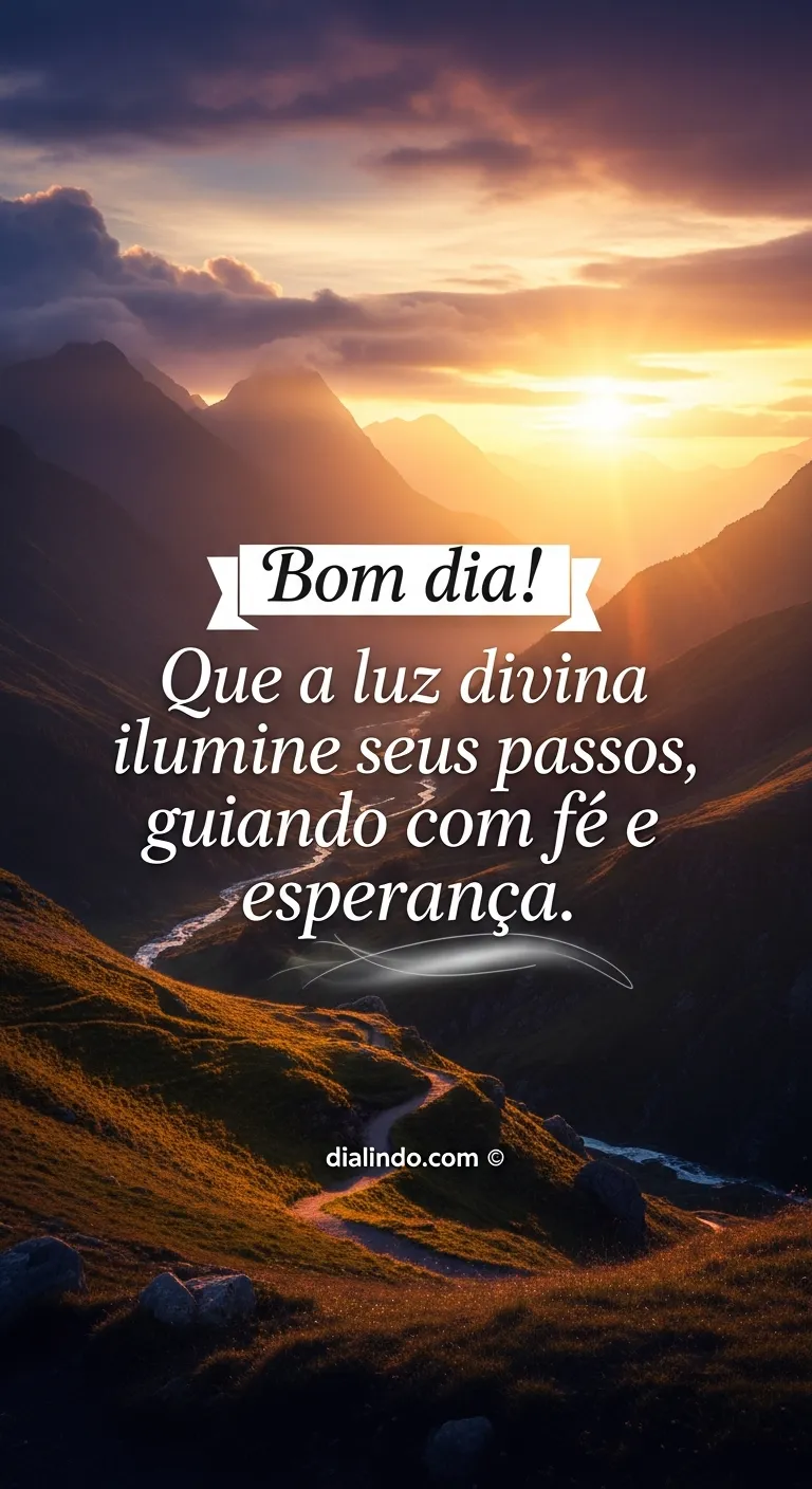 Rumo Iluminado: Fé Madrugadora