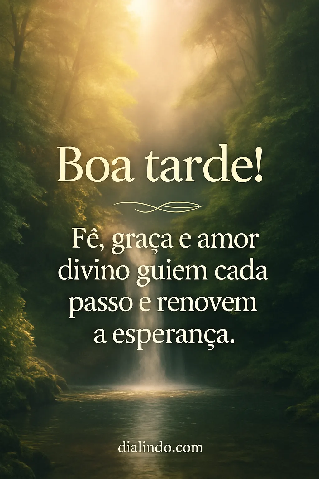 Passos Divinos de Esperança.