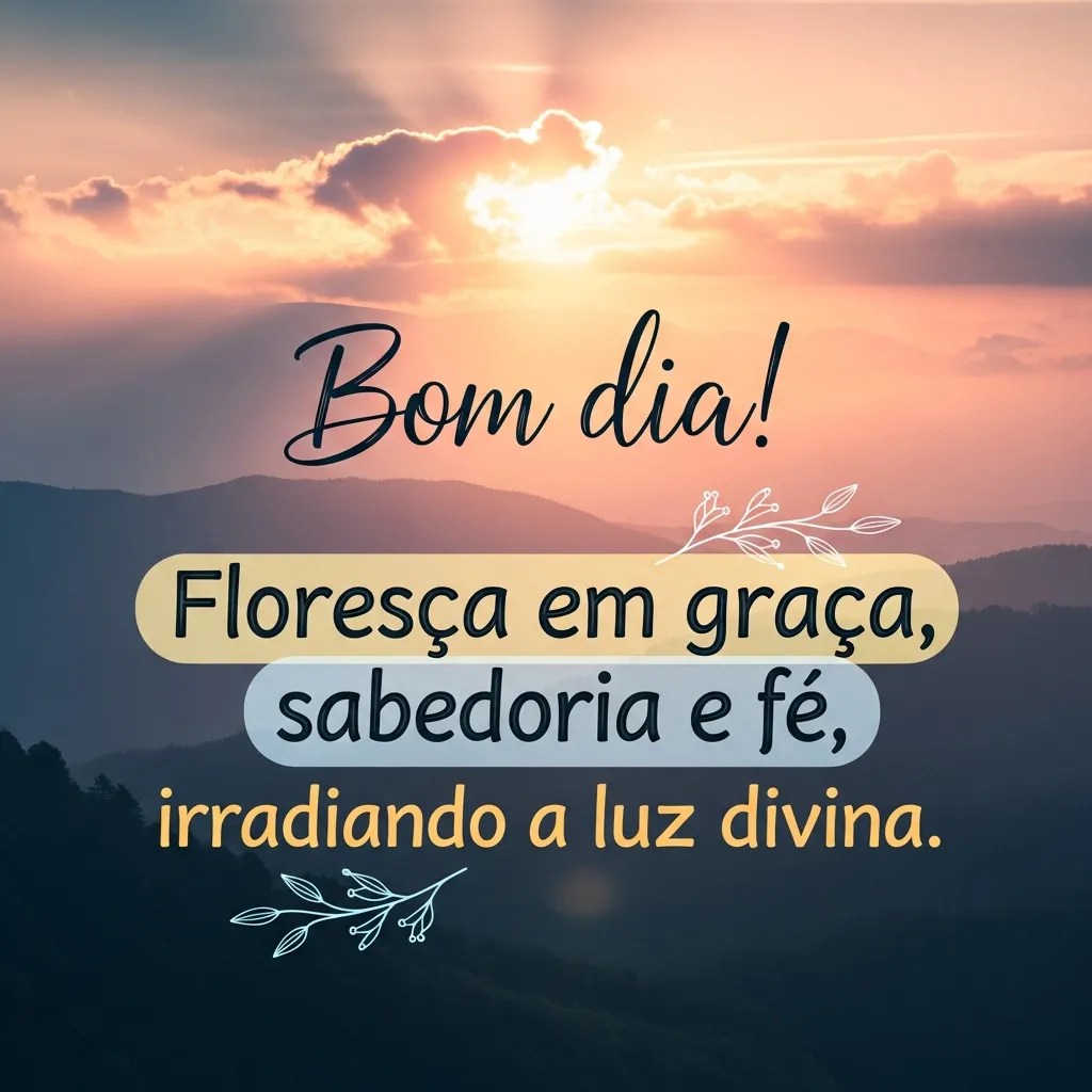 Luz Divina Florescendo Triunfalmente