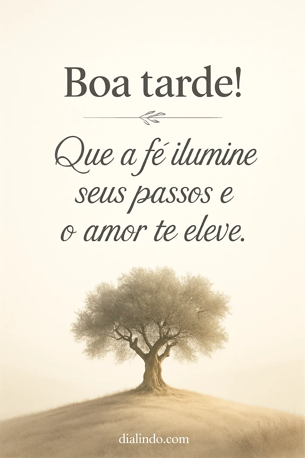 Passos Iluminados, Amor Elevado