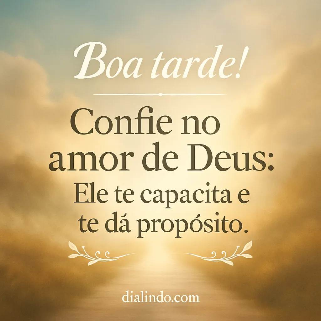 Propósito Capacitado pelo Amor Divino