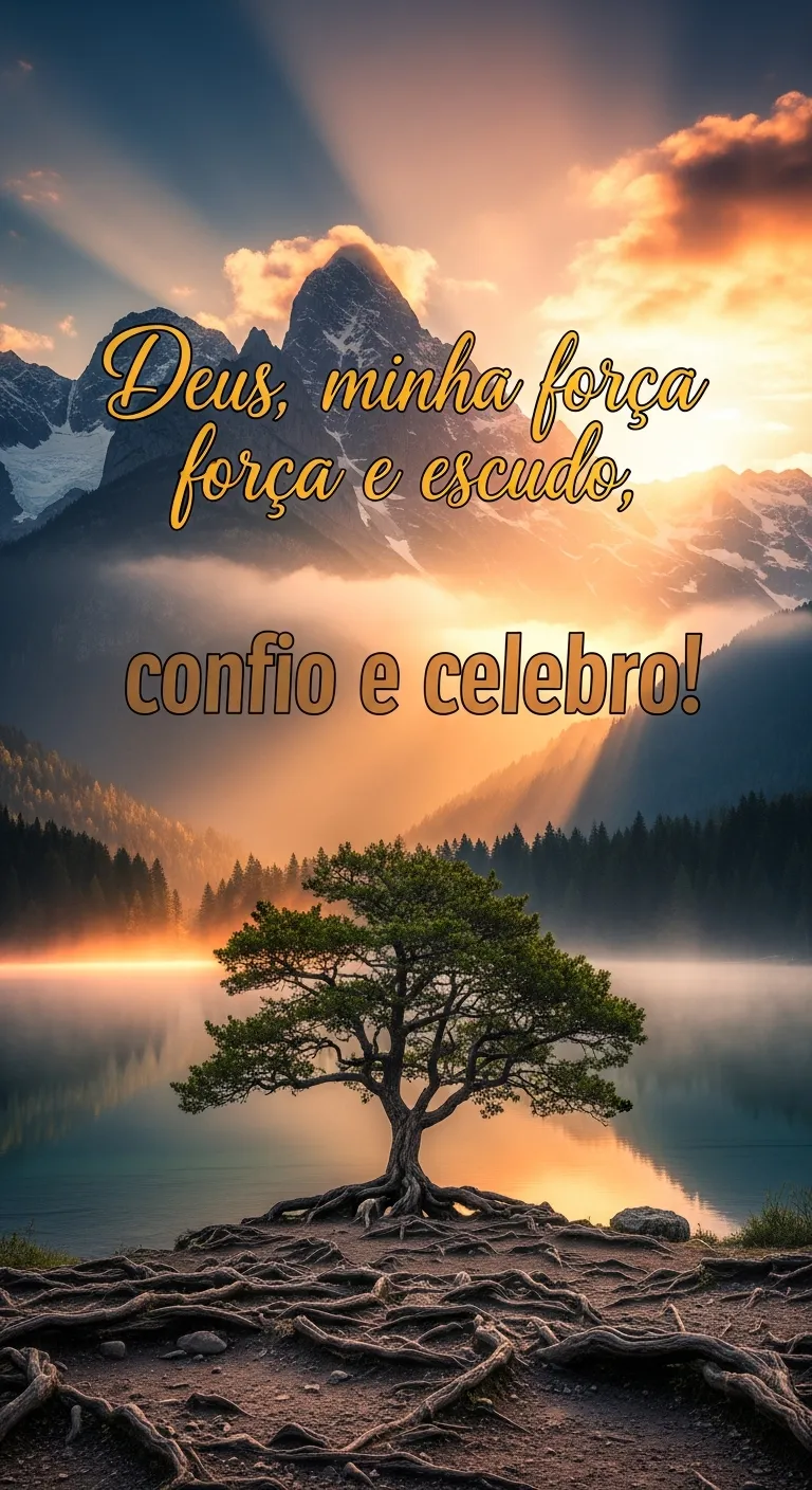Confiança Celebrativa: Deus Escudo - Mensagem inspiradora