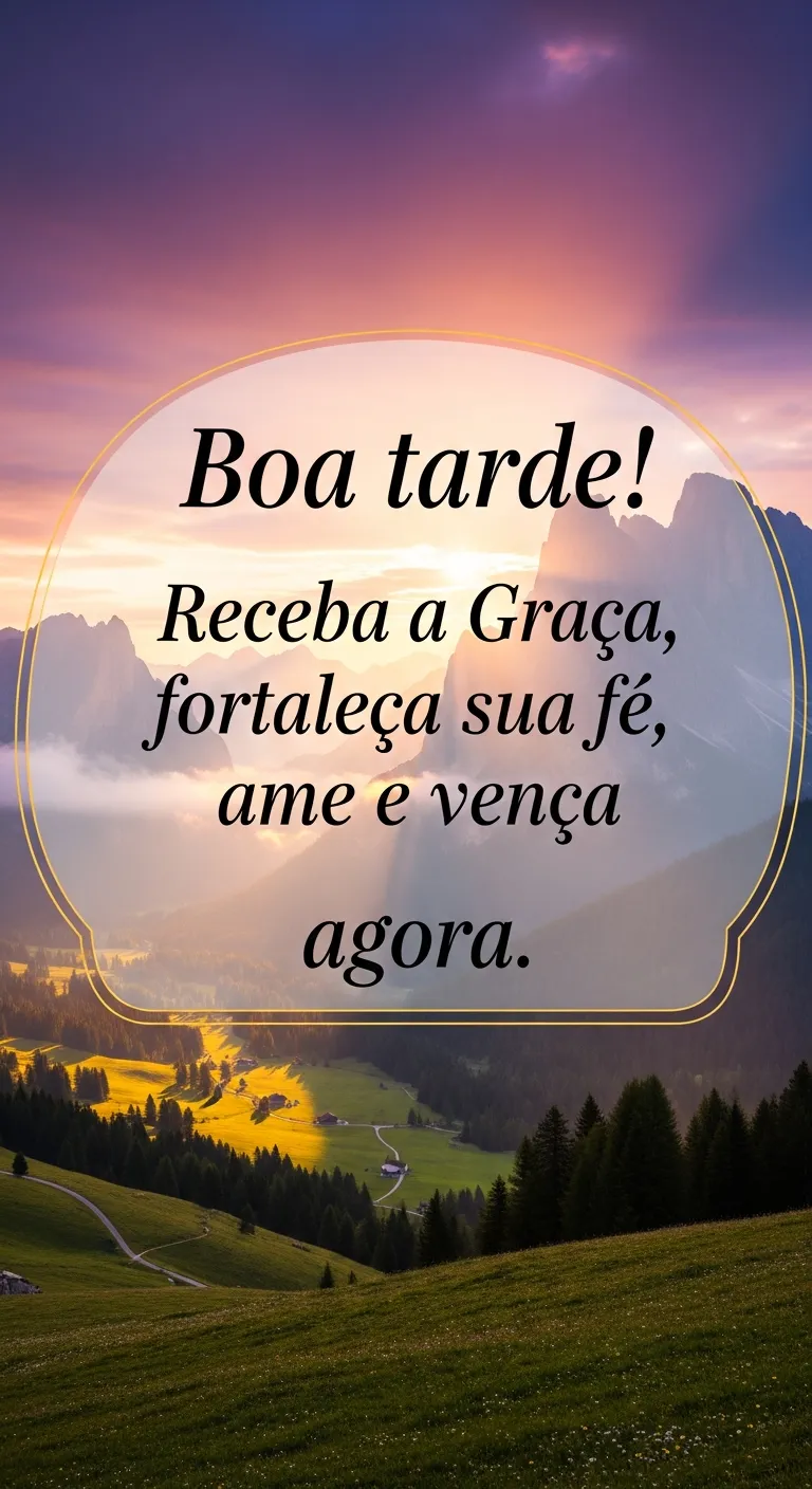 Graça, Fé, Amor: Vitória Já