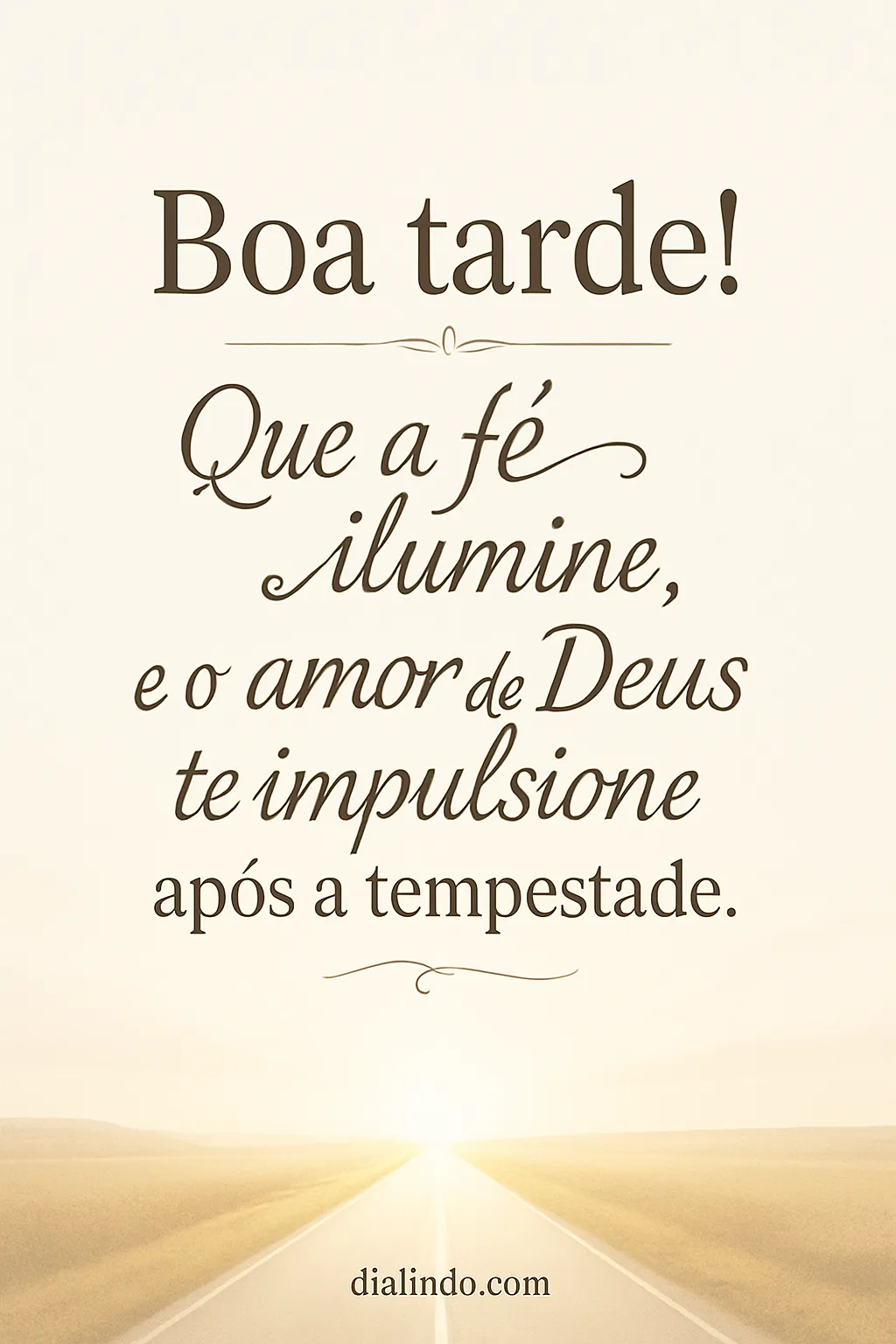 Luz Divina Pós-Tempestade