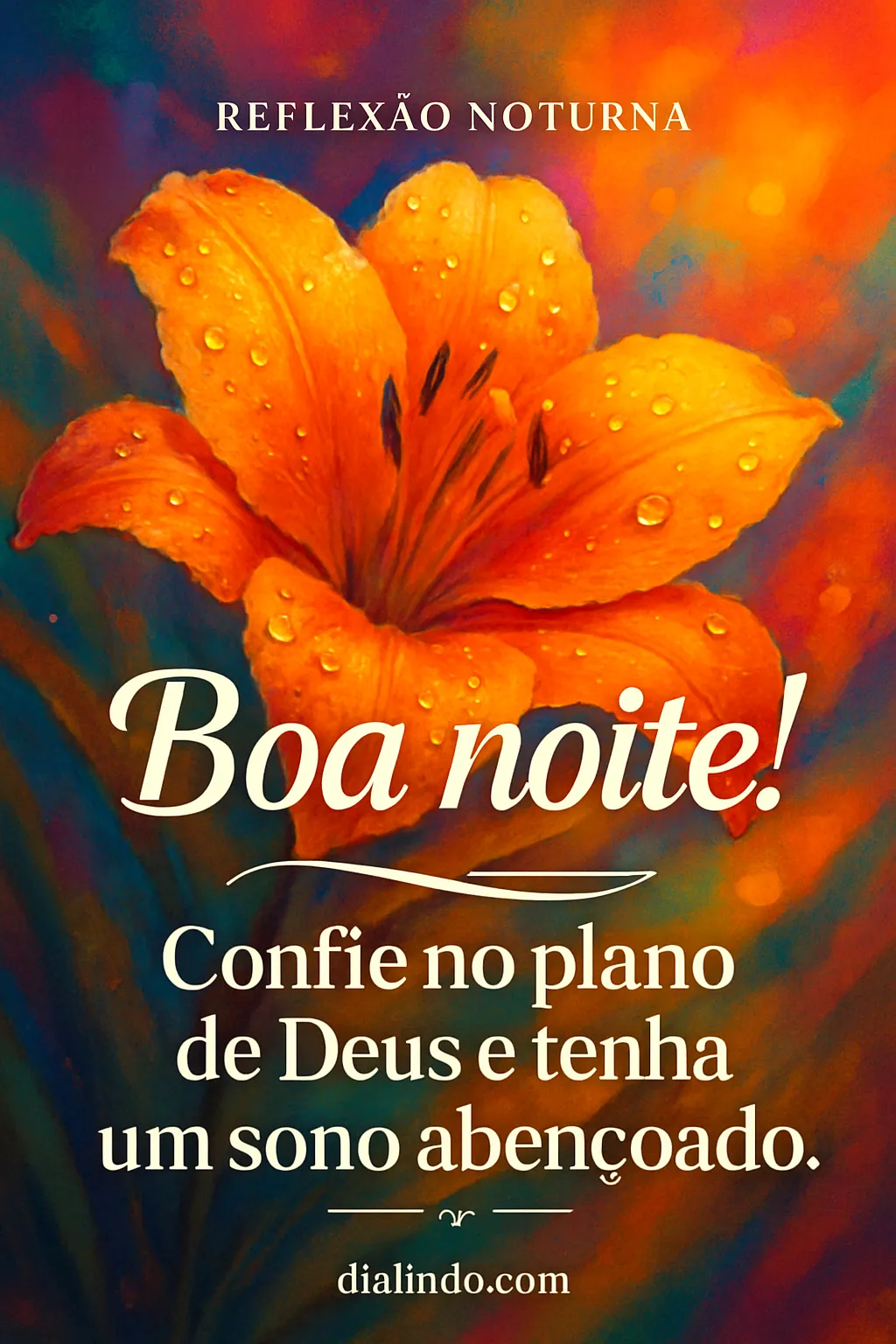 Descanso no Plano Divino - Mensagem inspiradora