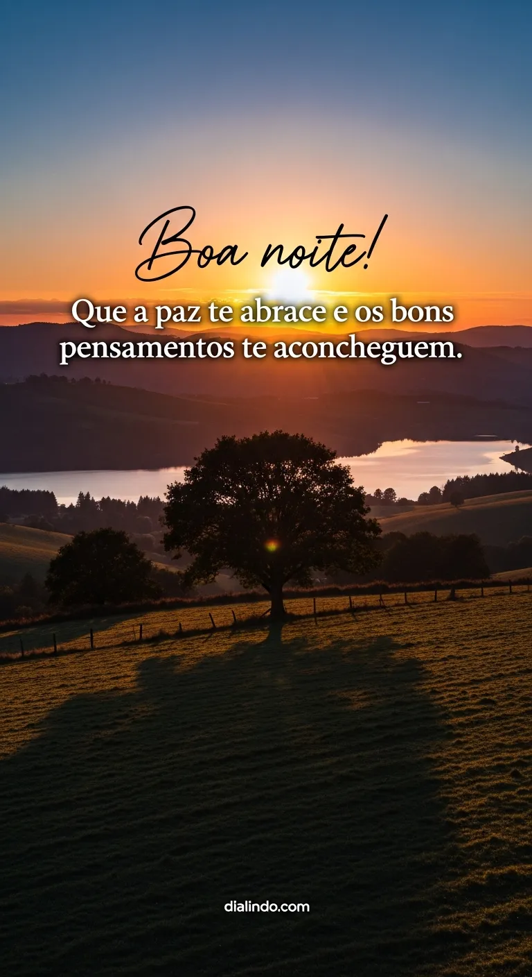 Paz Aconchegante da Boa Noite
