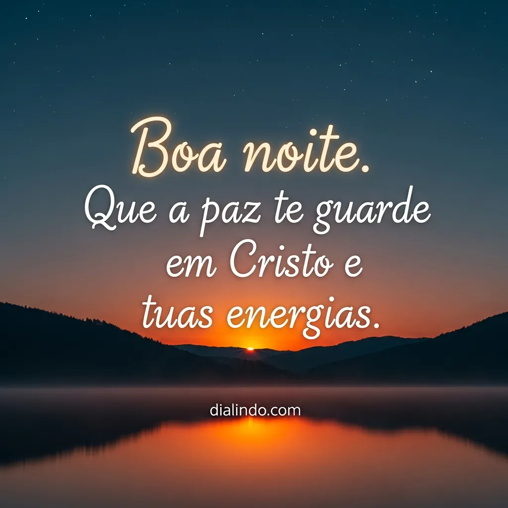 Paz, Cristo, Energia Renovada.