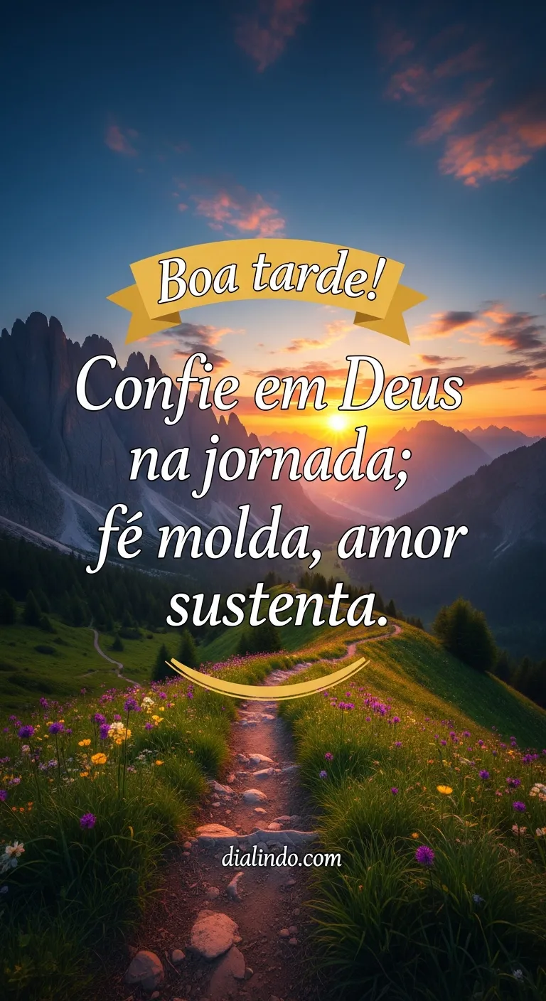 Fé e Amor: Caminho Divino.