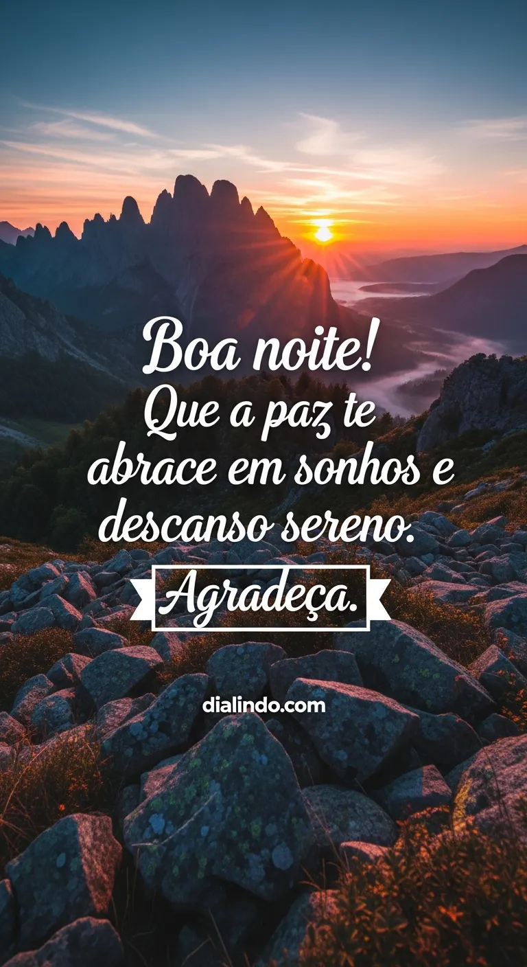 Paz Sonhada, Gratidão Desperta