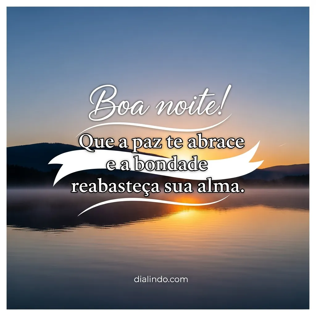 Paz, Bondade e Reabastecimento Noturno