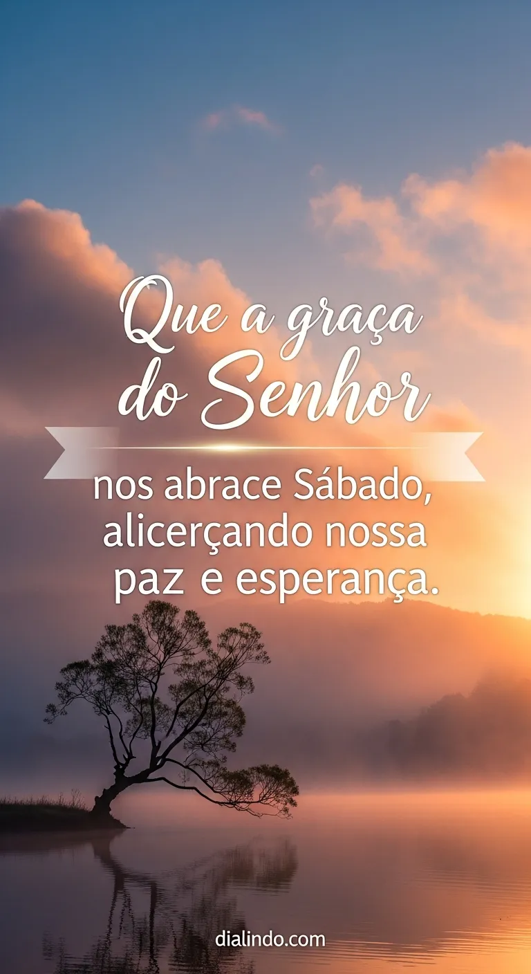 Sábado: Abraço de Paz e Esperança
