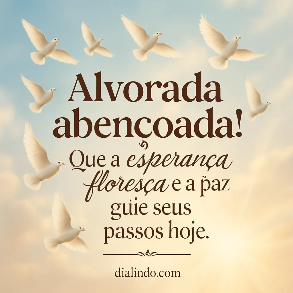 Alvorada de Esperança Guiada.