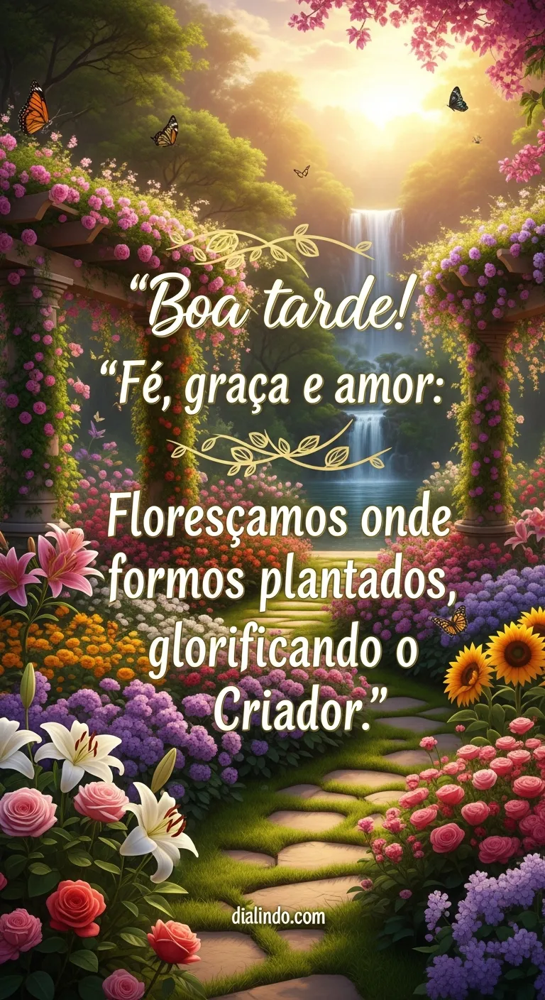 Florescendo para a Glória Divina