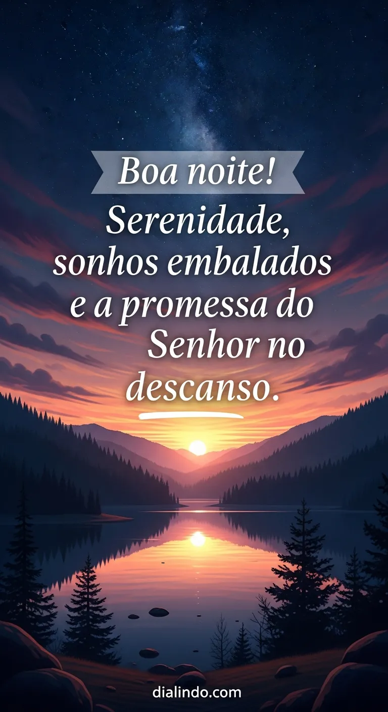 Descanso Prometido em Serenidade