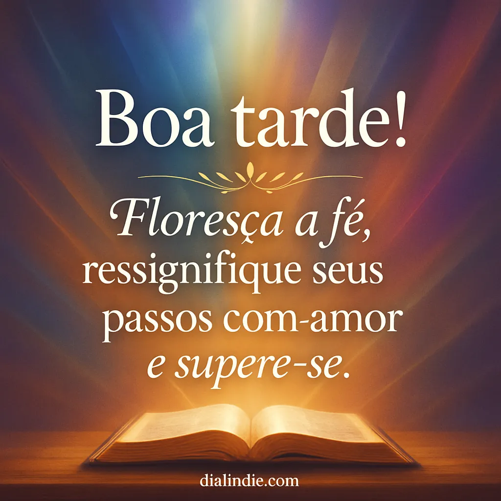 RefloreSer: Fé, Amor, Passo.