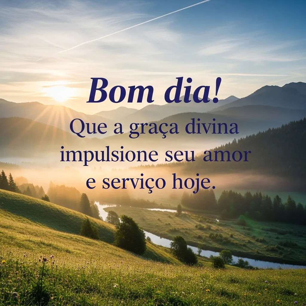Amor Servindo Divinamente Hoje