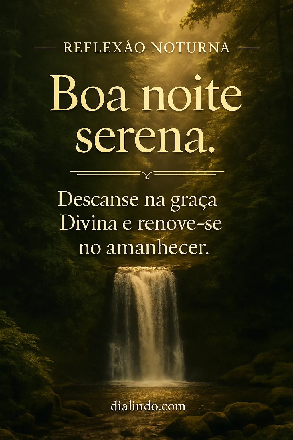 Amanhecer: Graça e Renovação. - Mensagem inspiradora