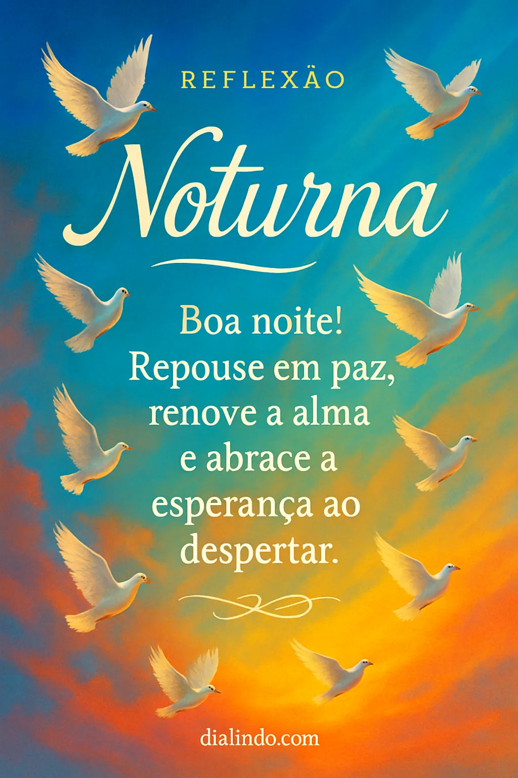 Alvorecer da Alma Esperançosa.