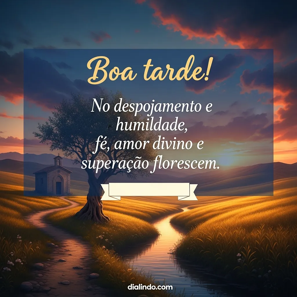 Despojamento: Jardim Divino da Superação