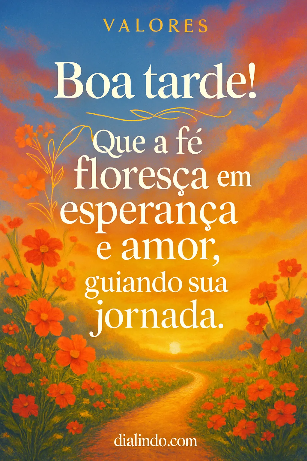 Fé: Rumo Florescente de Amor