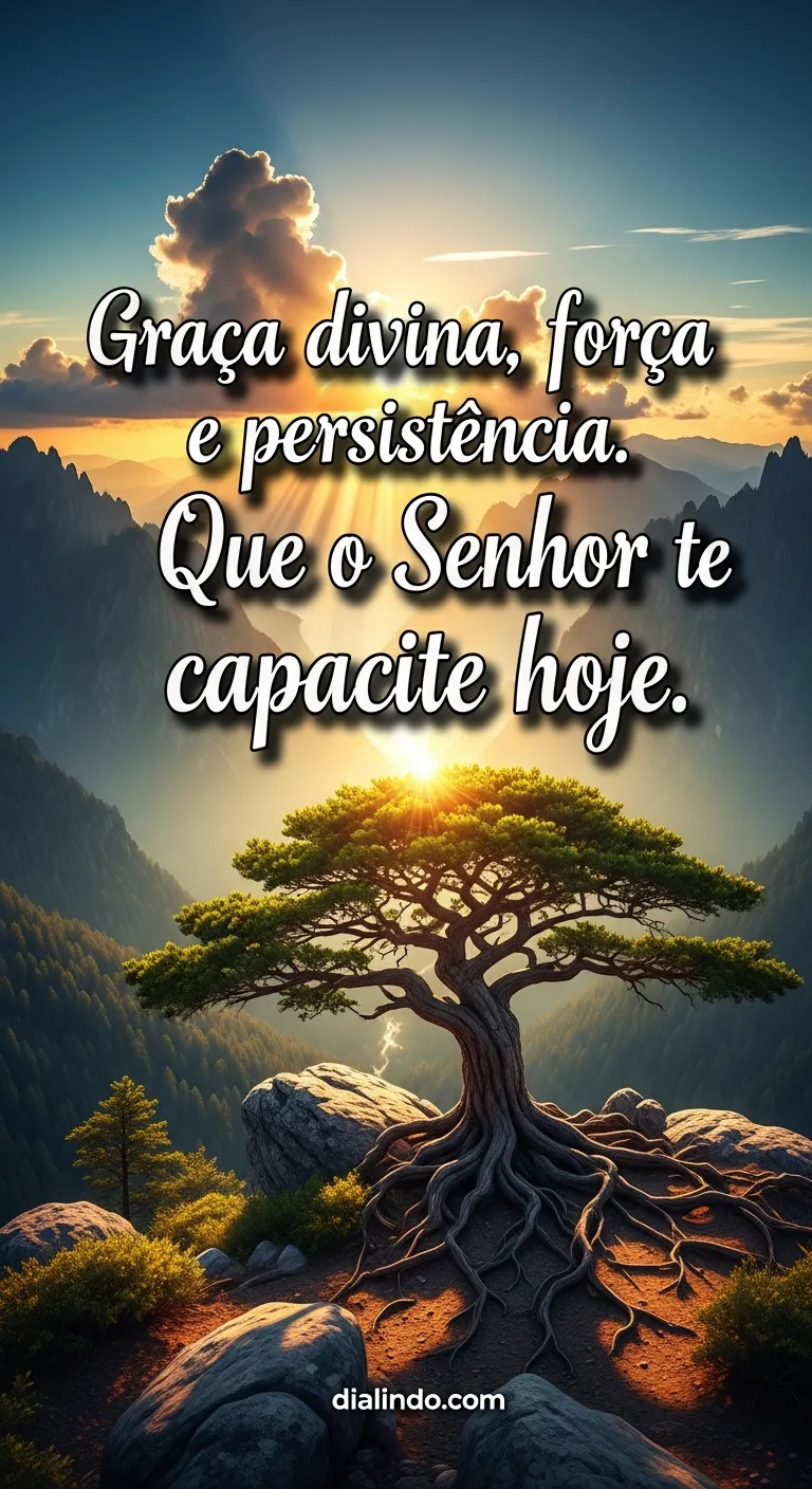 Capacitação Divina: Graça Persistente - Mensagem inspiradora