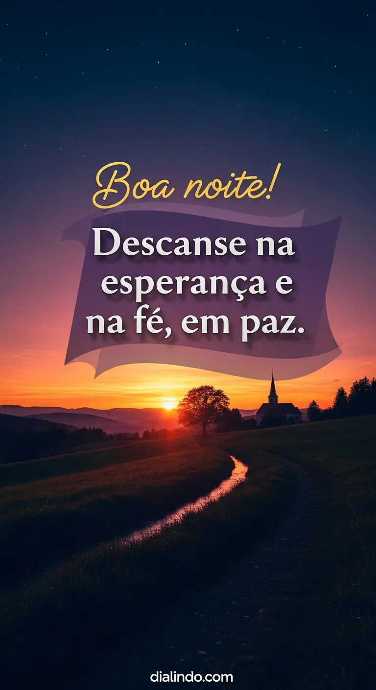 Paz na Esperança Adormecida