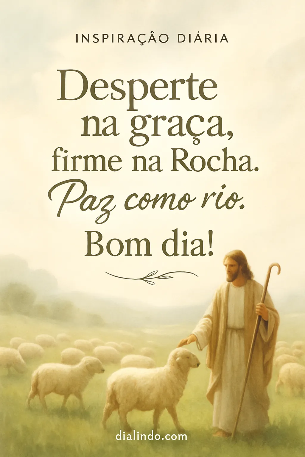 Graça Firme, Paz Fluindo