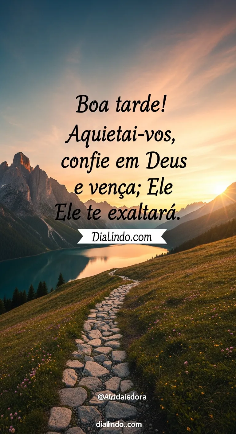 Silêncio, Confiança, Exaltação Divina