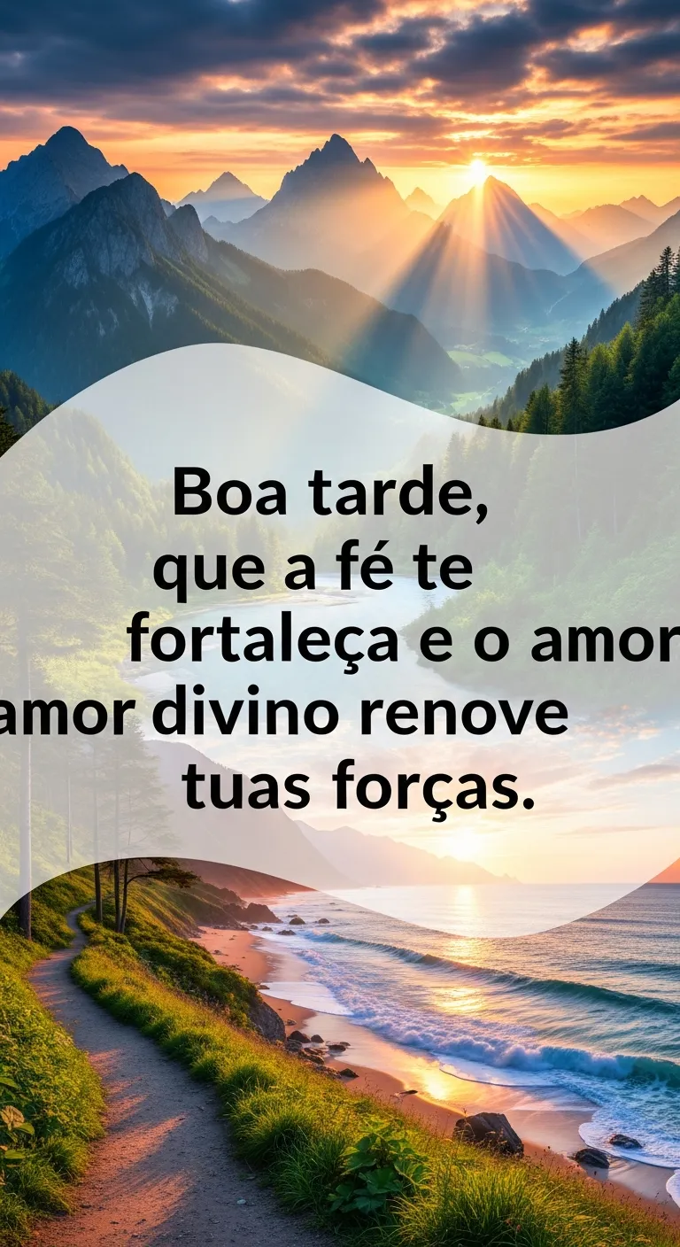 Ânimo Divino, Fé Renovada.