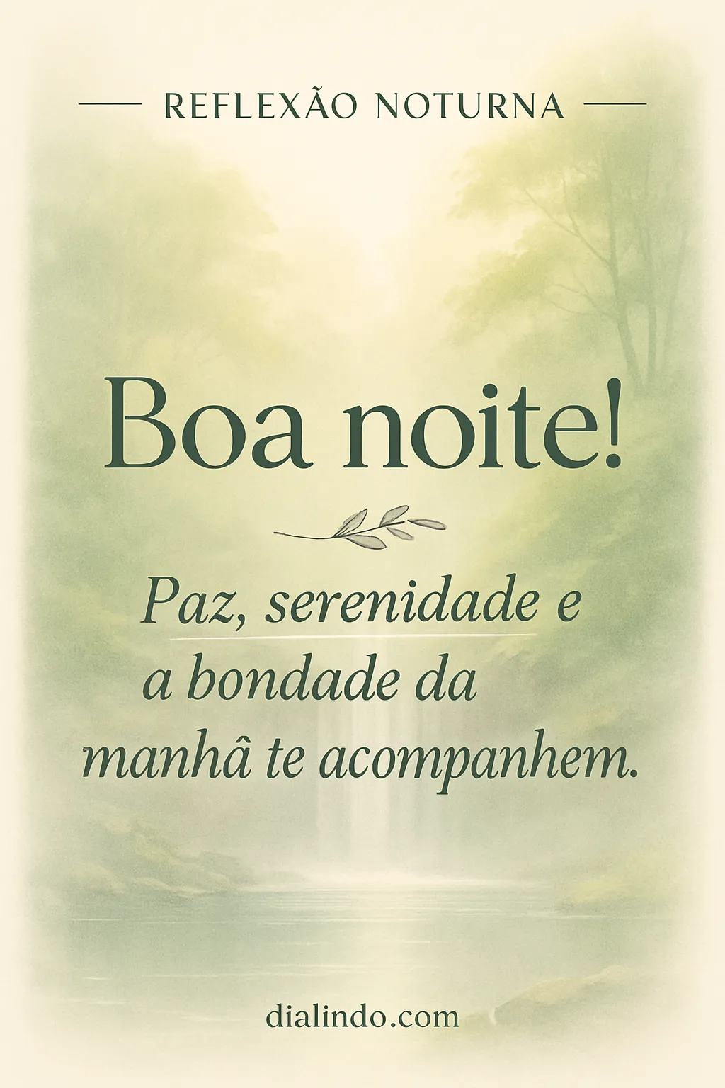 Manhã Boa da Noite.