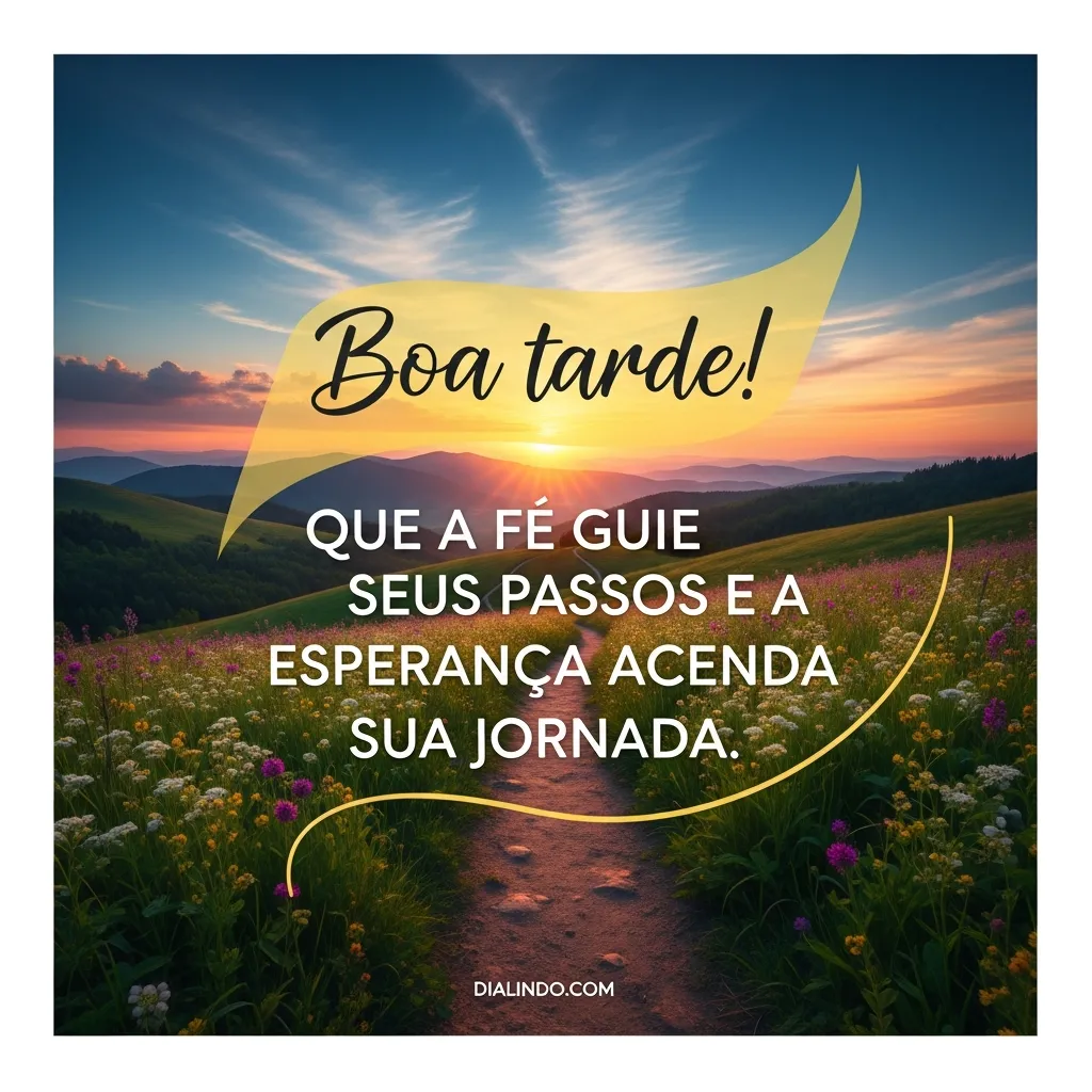 Passos guiados, jornada acesa.