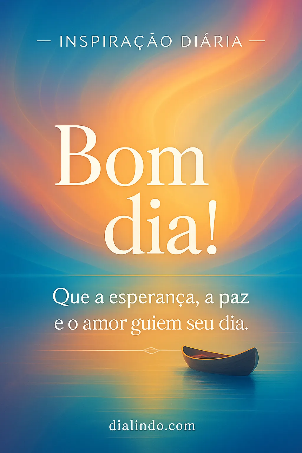 Bússola do bem: hoje. - Mensagem inspiradora