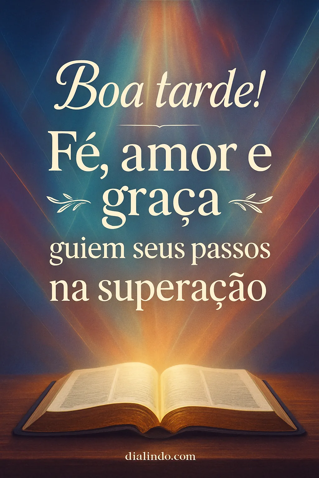 Passos guiados: Amor e Graça - Mensagem inspiradora