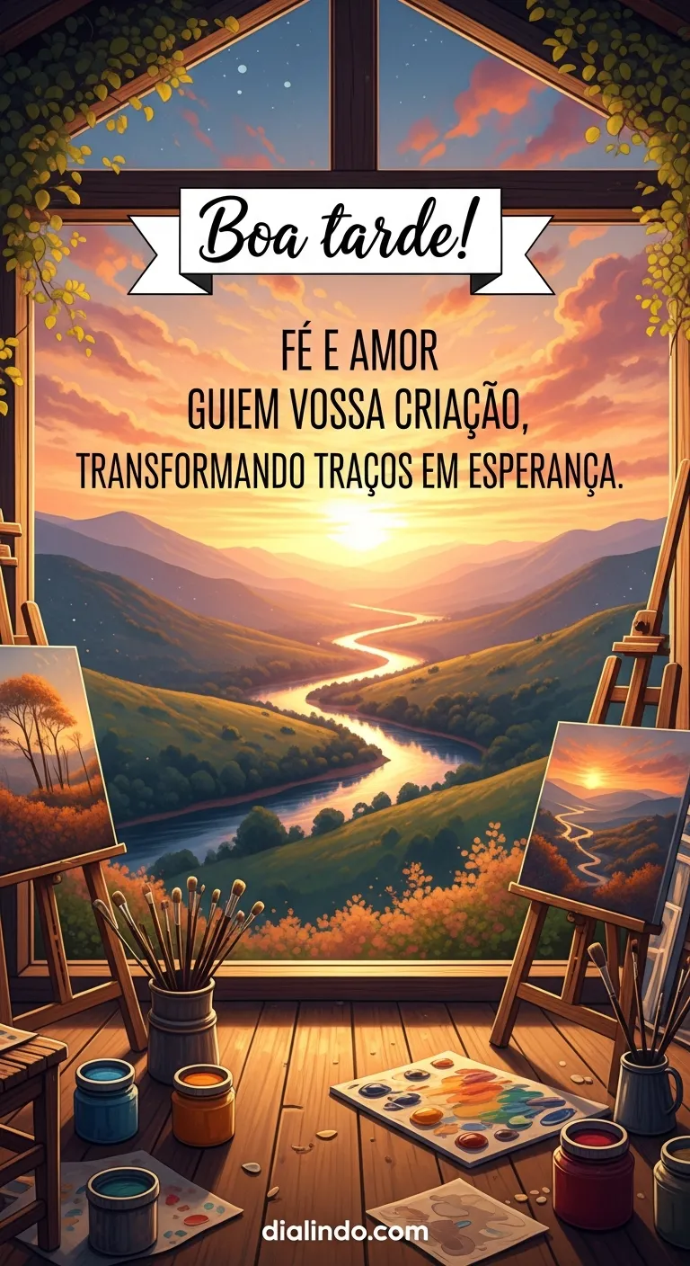 Traços de Esperança Guiados - Mensagem inspiradora