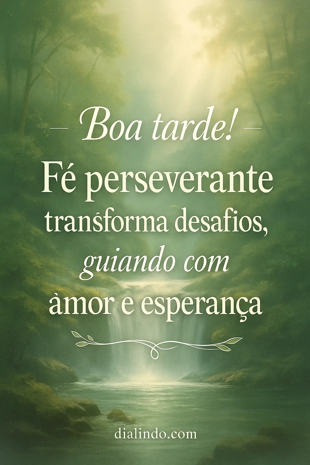 Amor, Esperança, Transmutação pela Fé