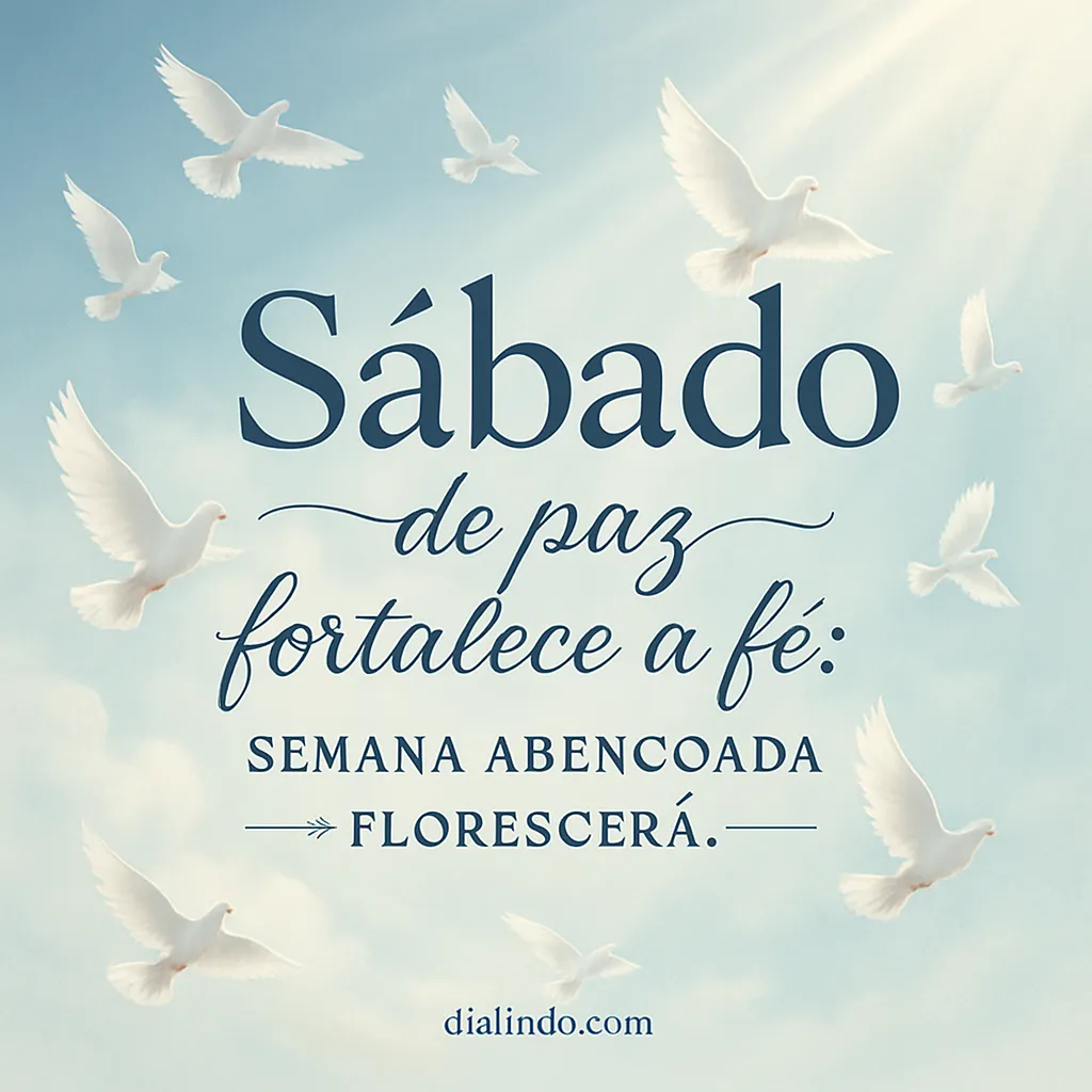 Florescer: Paz de Sábado