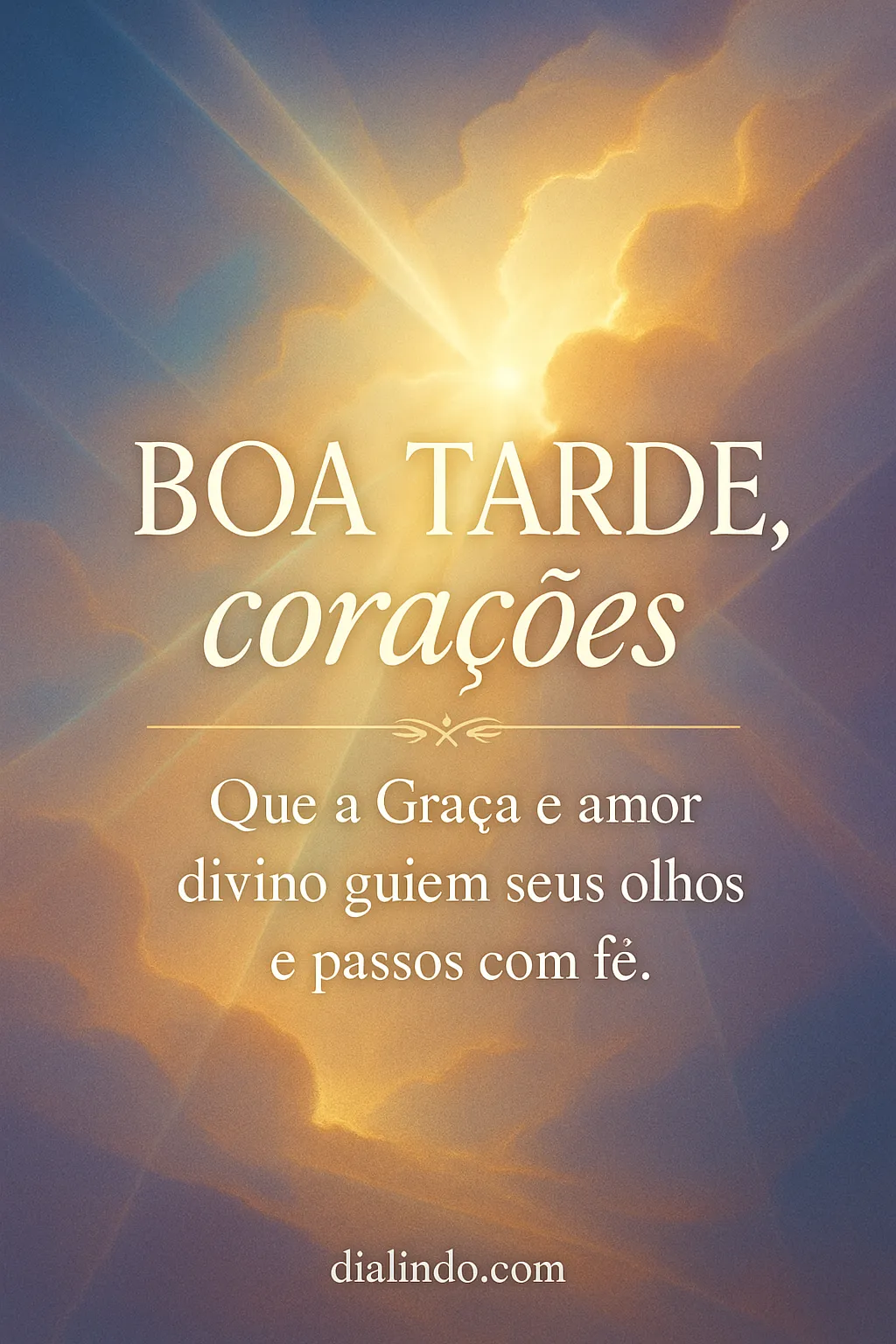 Caminhos de Graça e Luz - Mensagem inspiradora