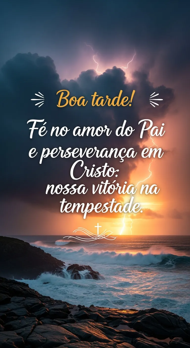 Amor e fé: Tempestade vencida