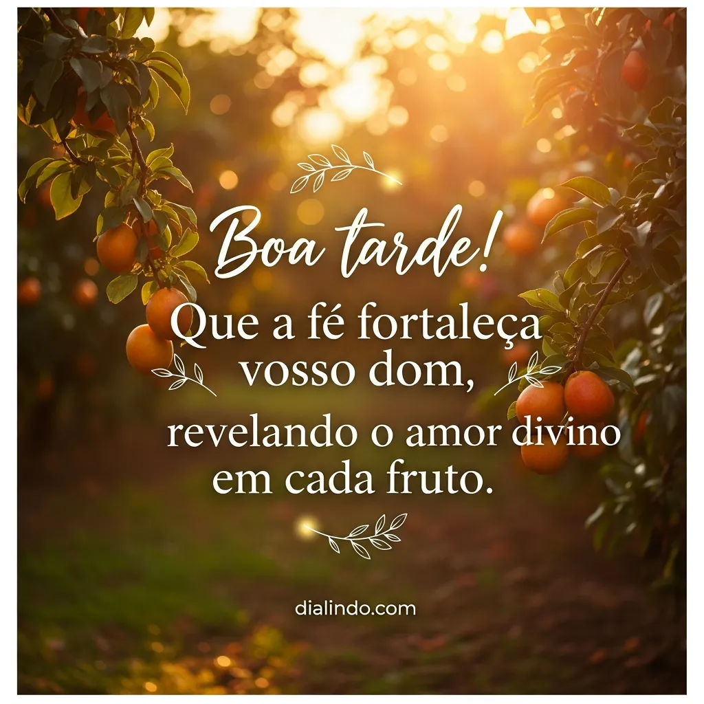 Fé: Amor Divino em Ação