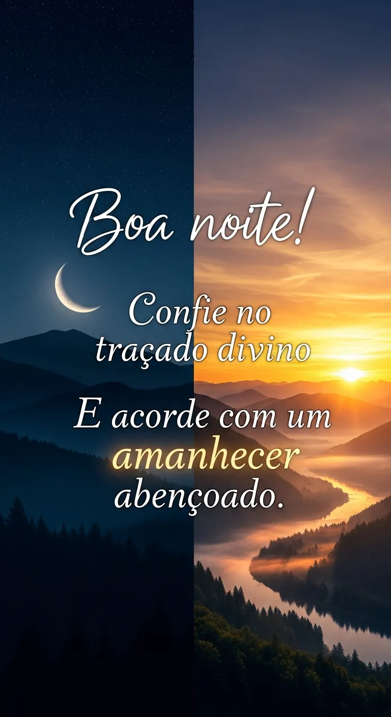 Traçado Divino, Amanhecer Abençoado