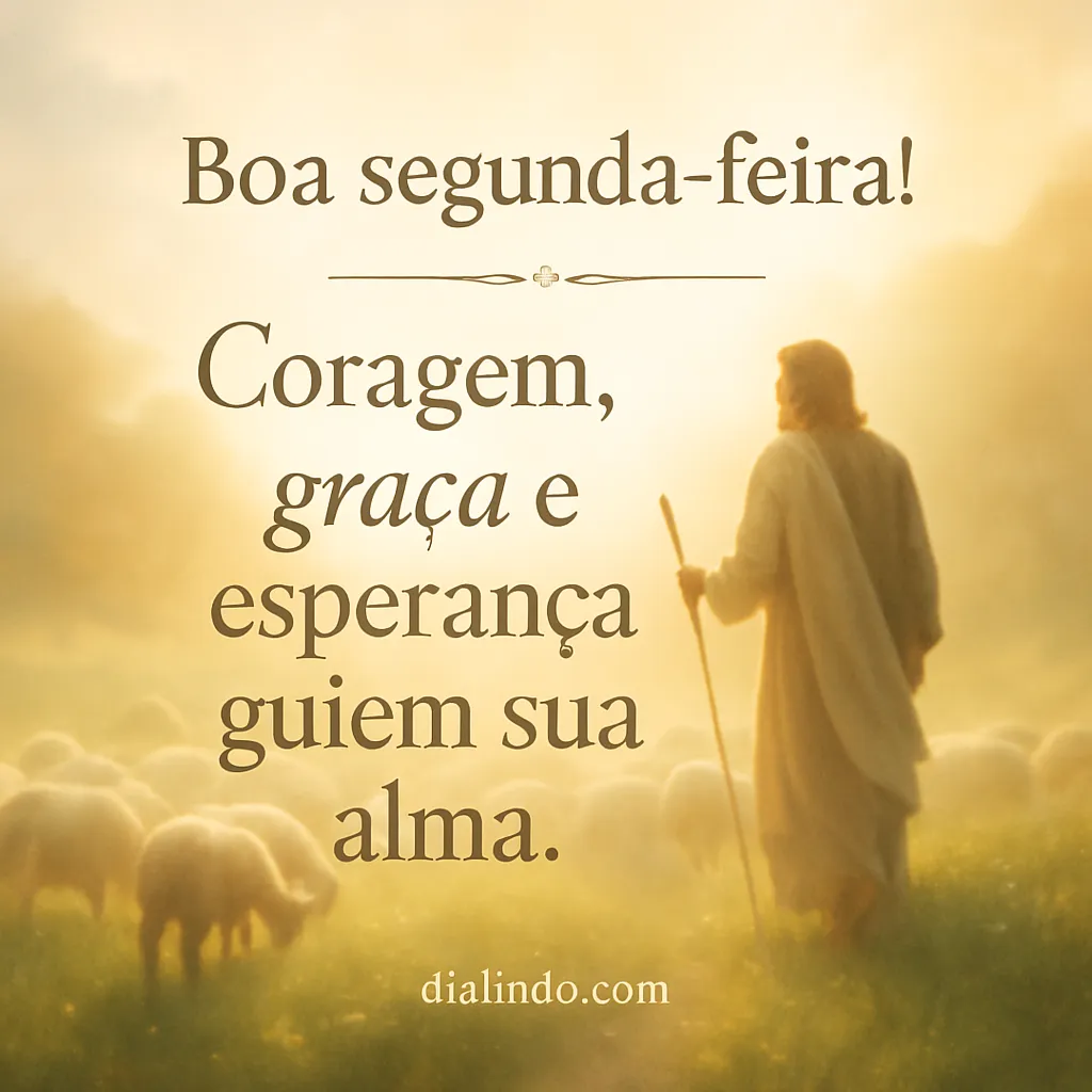 Alma guiada na segunda.