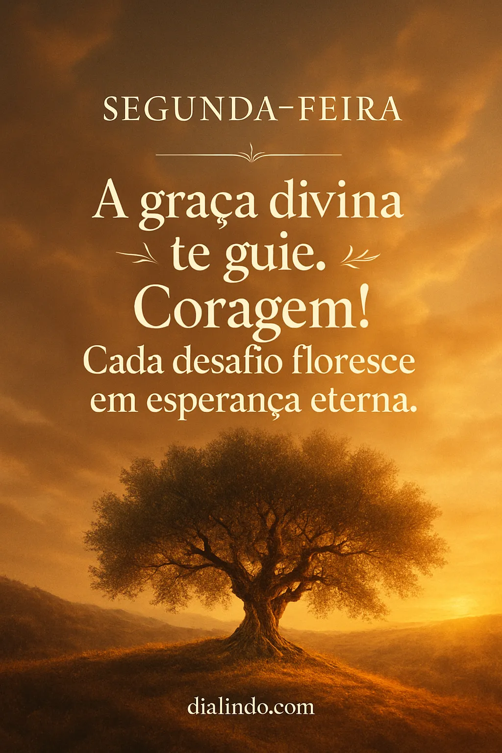 Florescer sob a Graça Divina