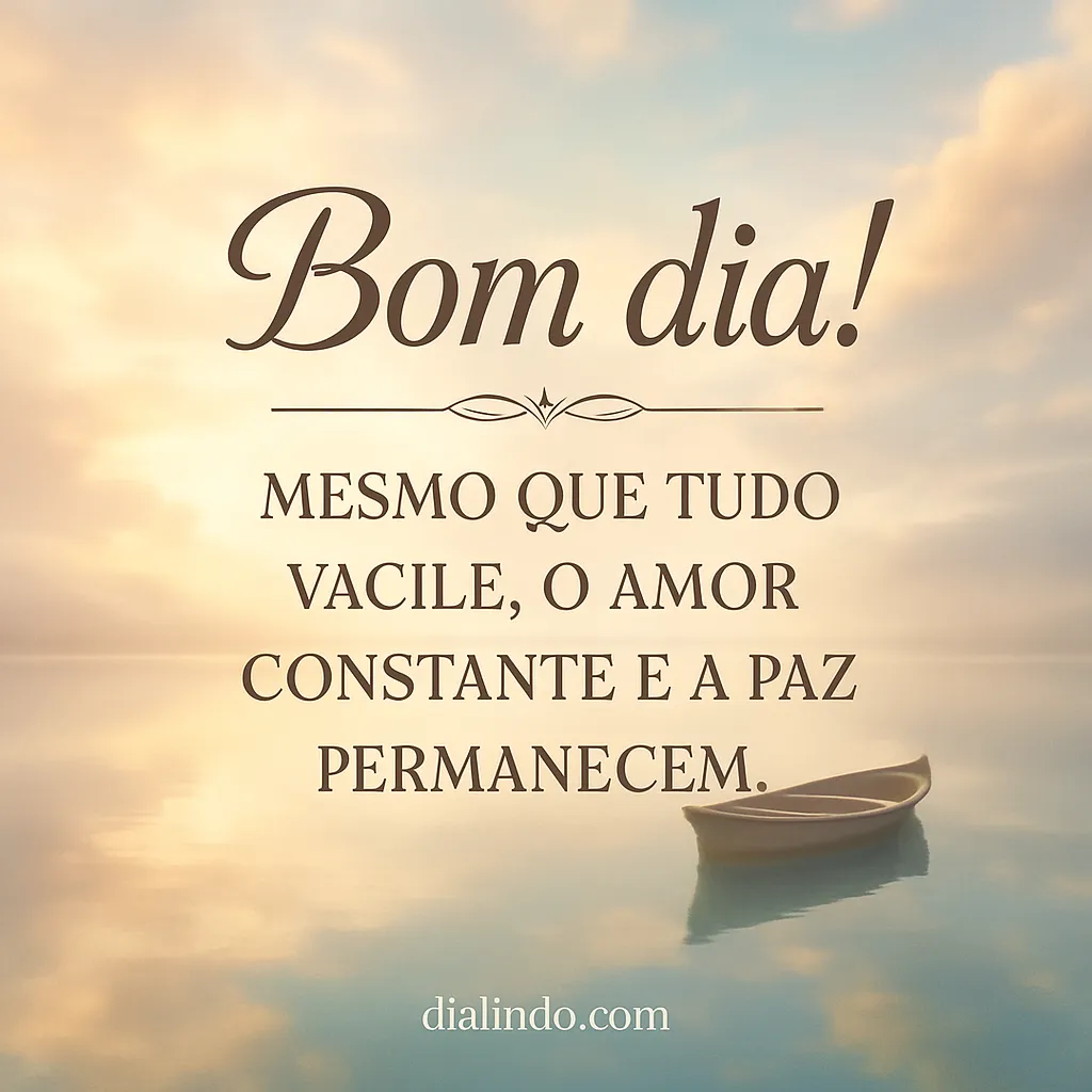 Amor e Paz: Fundamentos Inabaláveis