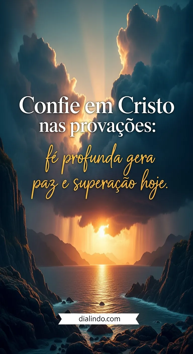Cristo: Paz na Provação Hoje