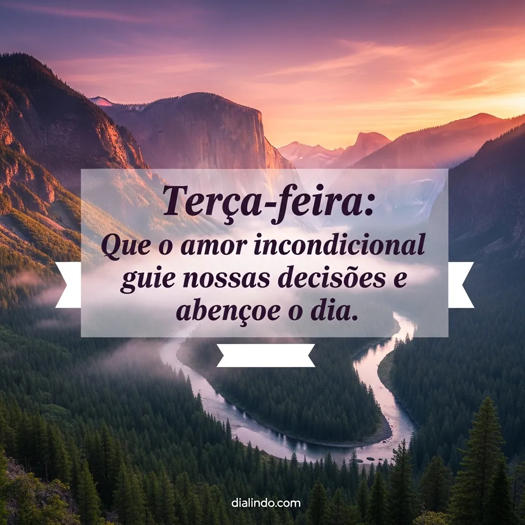 Amor Incondicional na Terça-feira