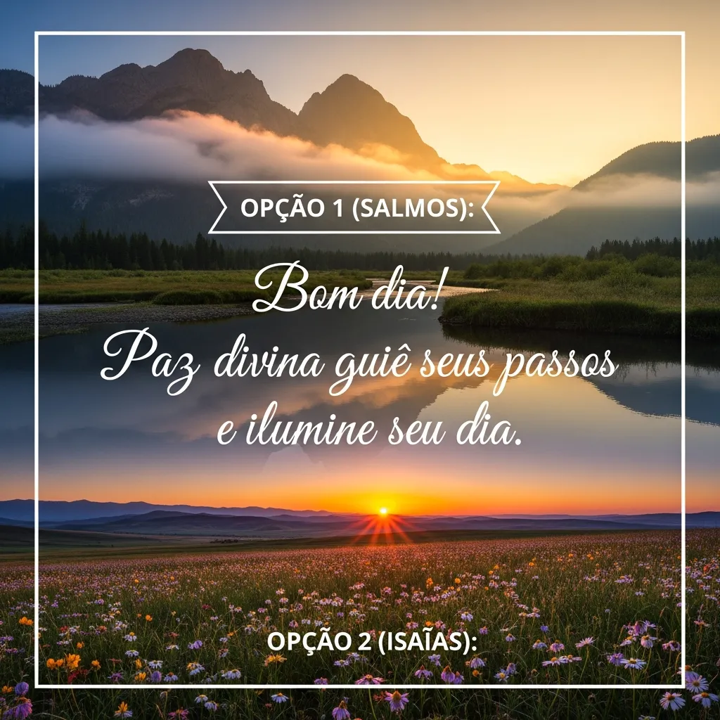 Alvorada Divina: Amor e Esperança