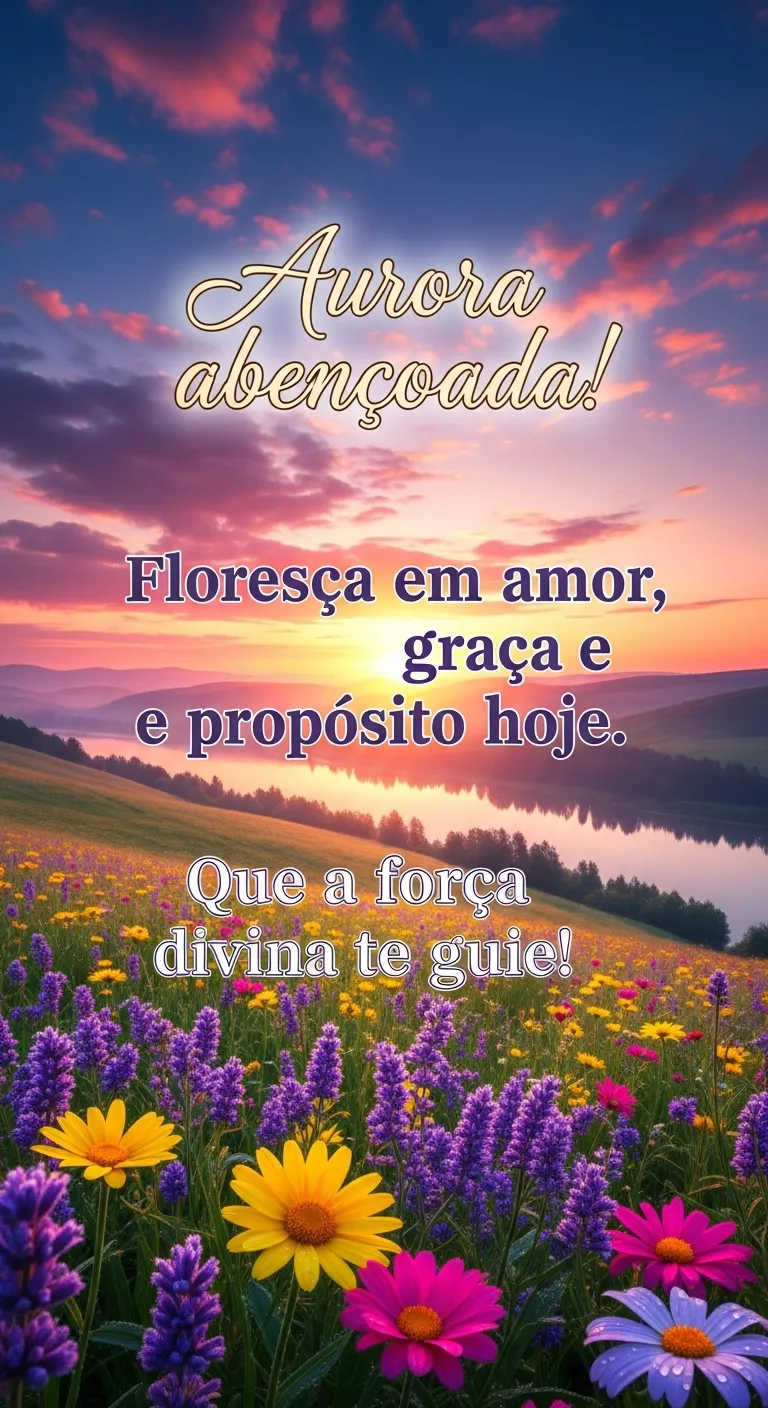 Aurora: Amor, Graça, Propósito.