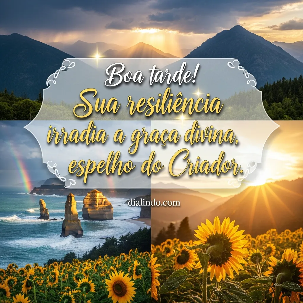 Resiliência: Graça Divina Espelhada