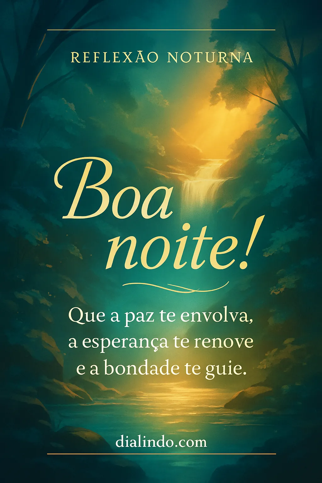 Noite de Paz, Esperança e Guia.